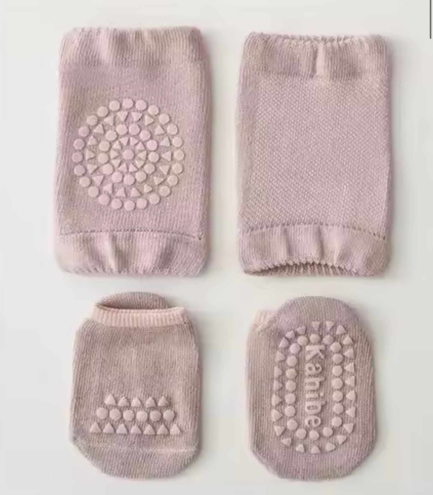 Baby Knee Pads And Socks Set